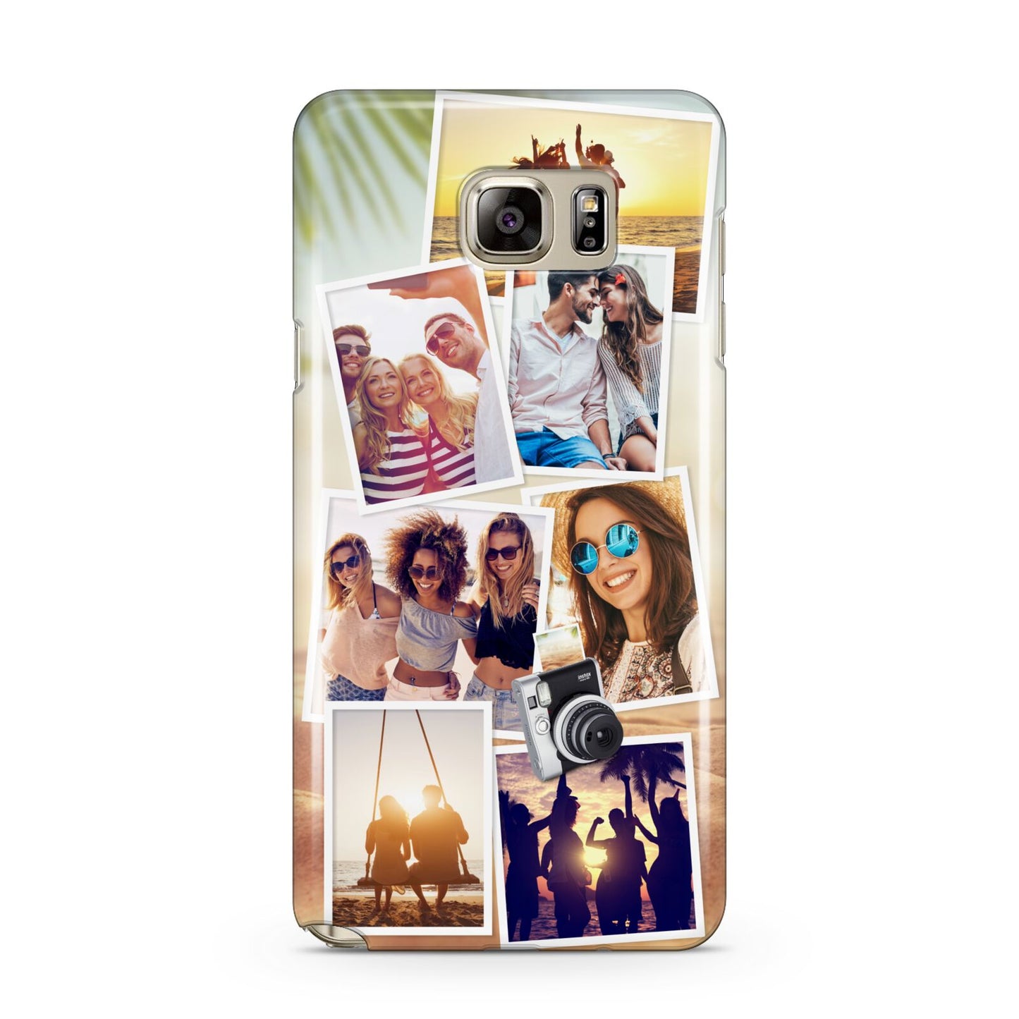 Personalised Summer Holiday Photos Samsung Galaxy Note 5 Case