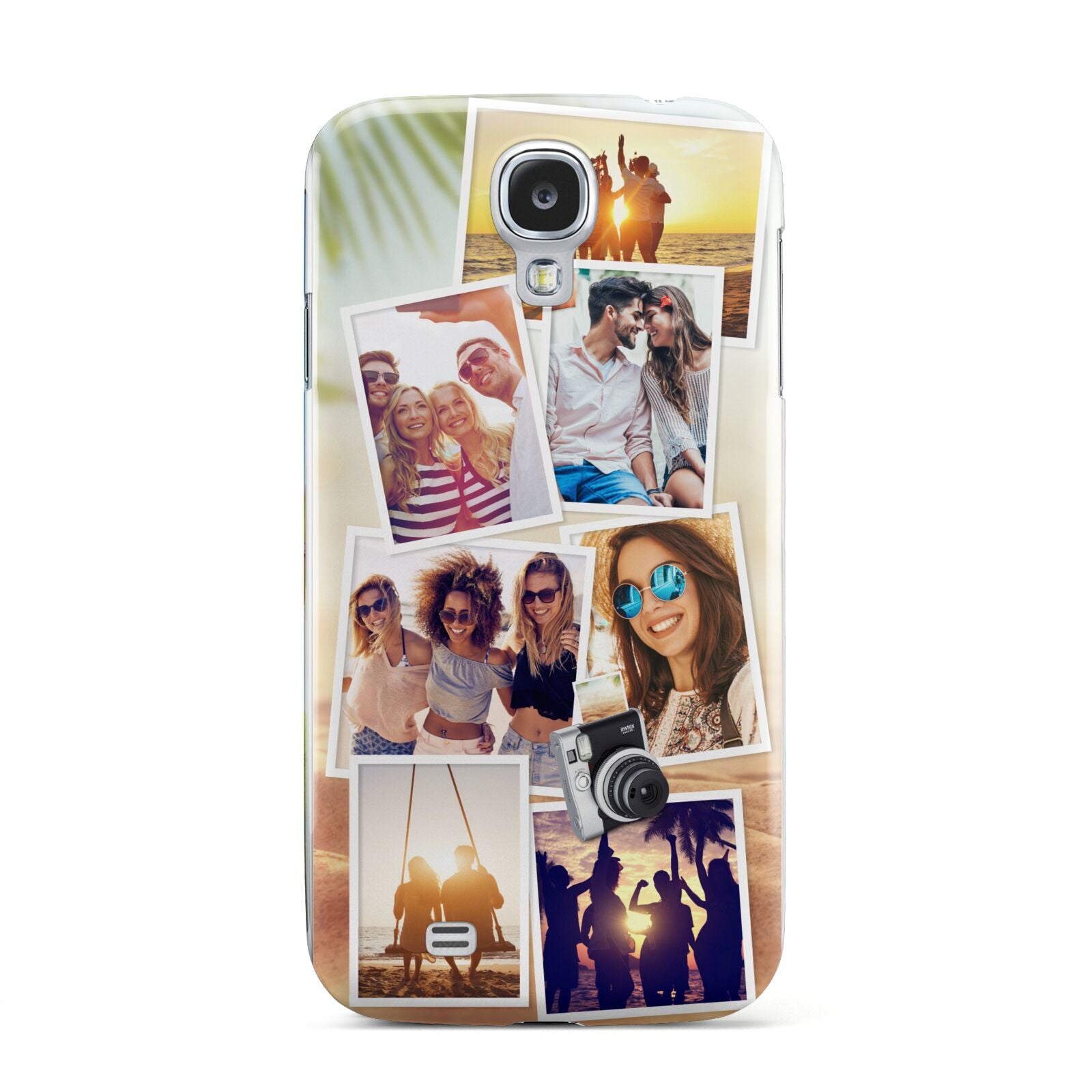 Personalised Summer Holiday Photos Samsung Galaxy S4 Case