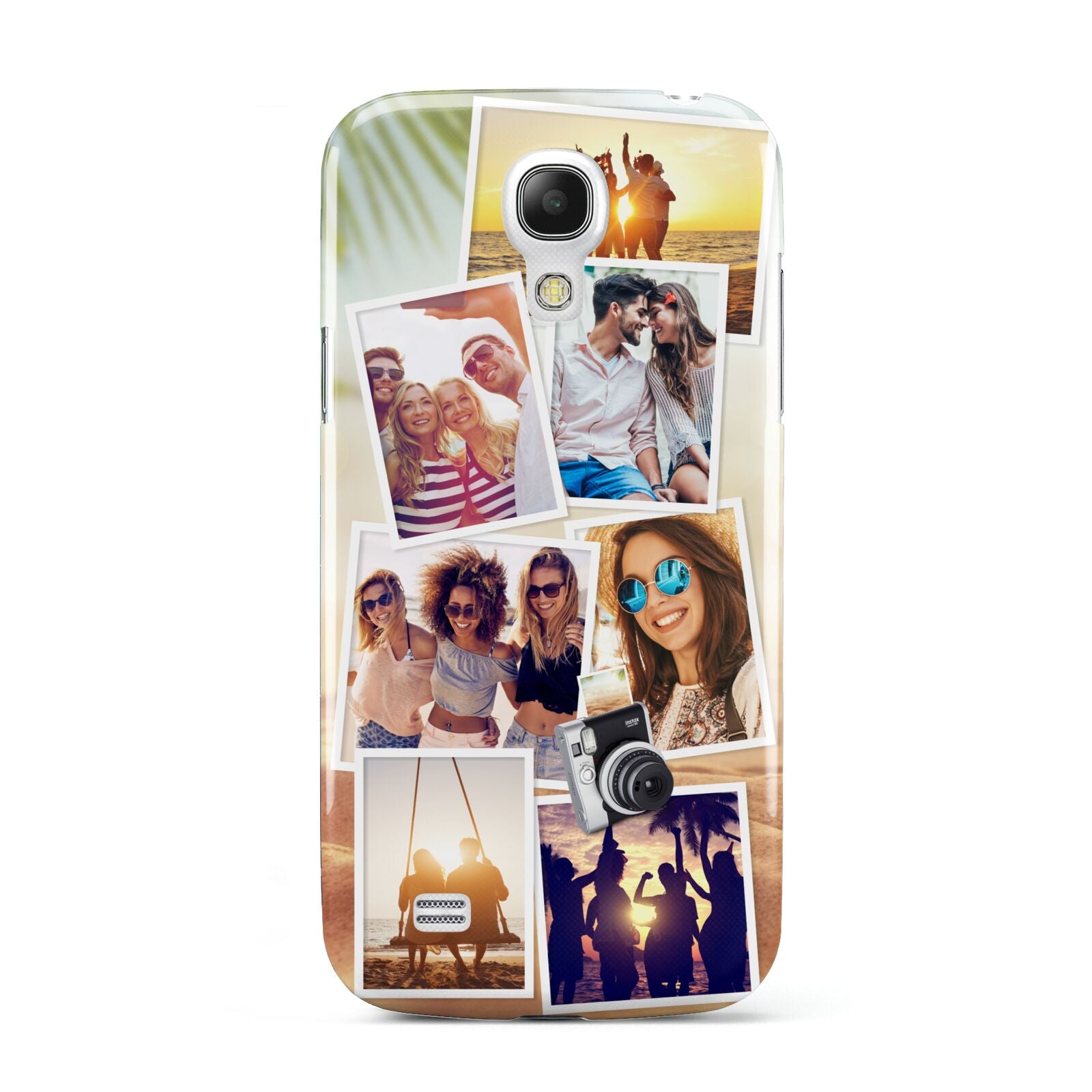 Personalised Summer Holiday Photos Samsung Galaxy S4 Mini Case