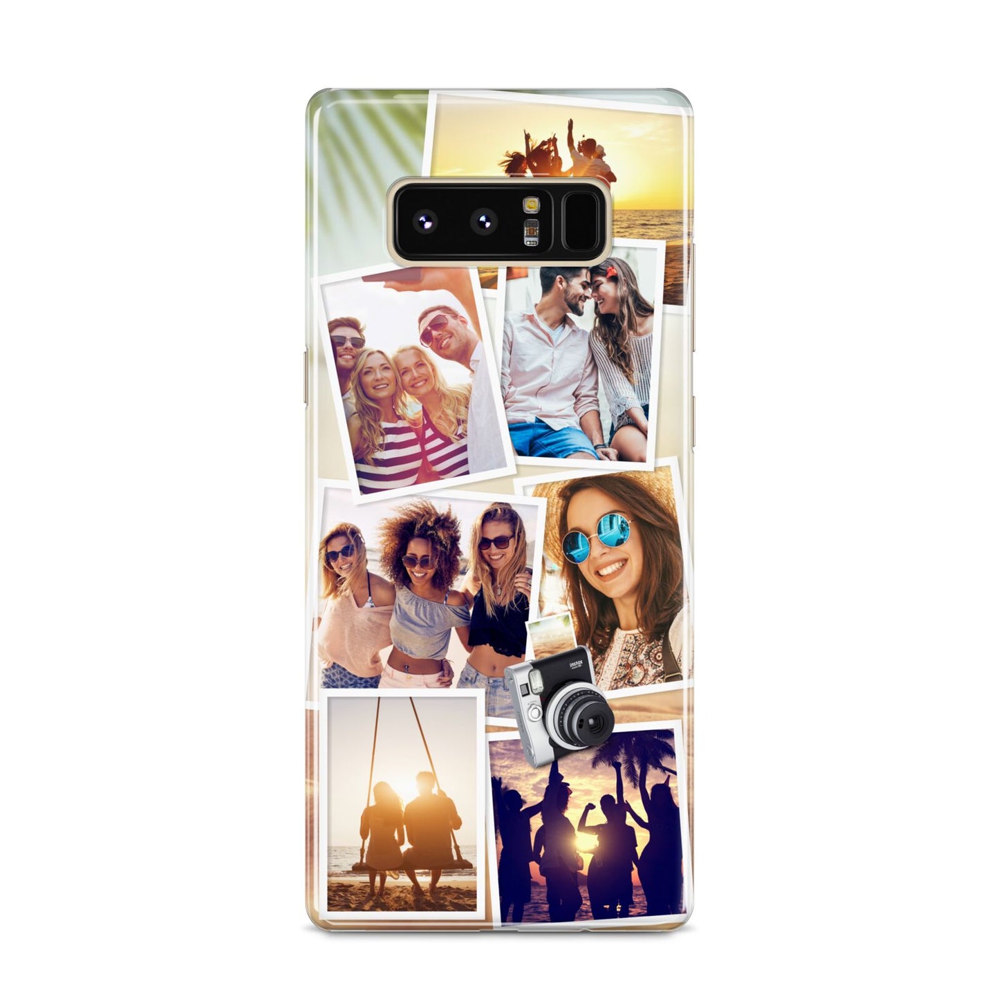 Personalised Summer Holiday Photos Samsung Galaxy S8 Case