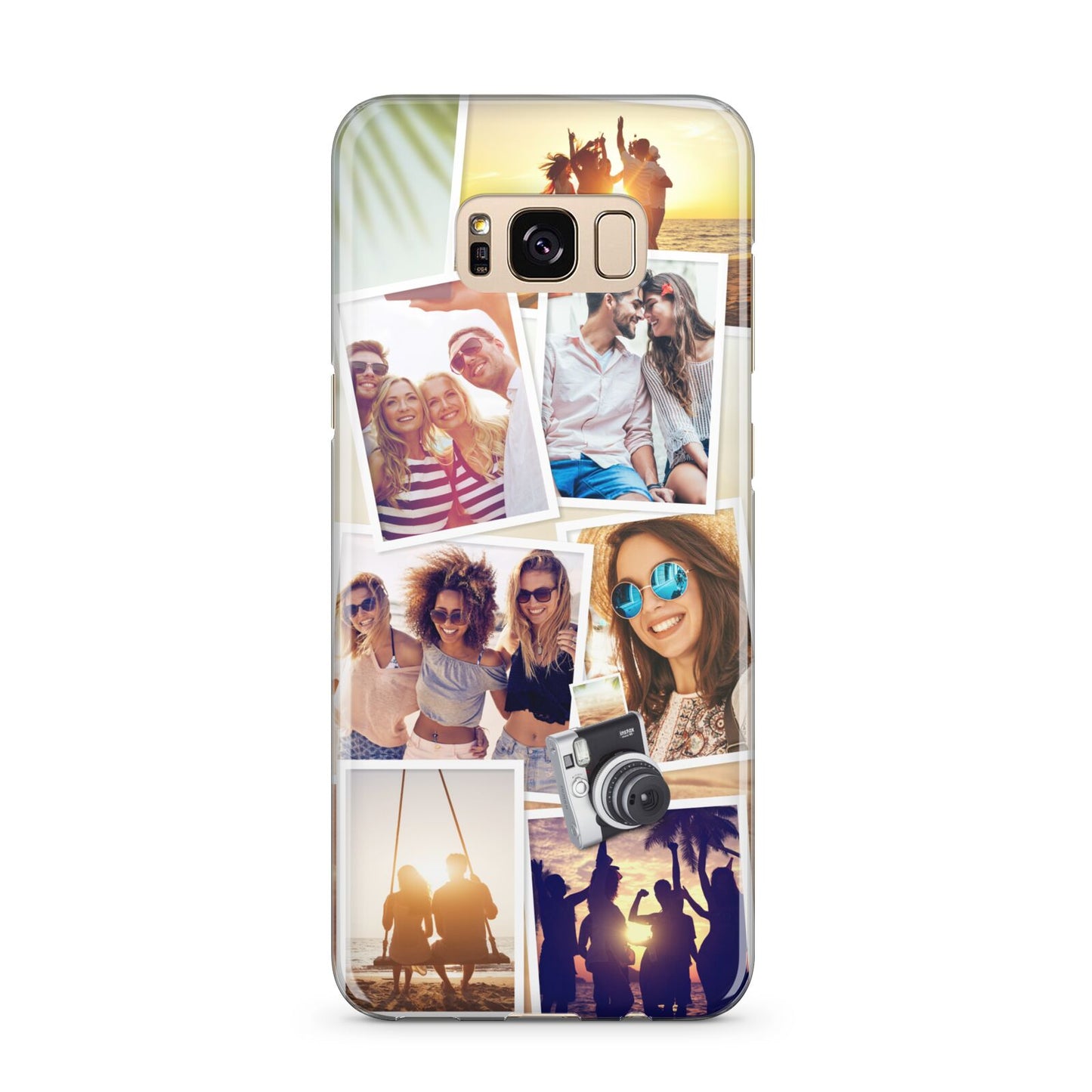 Personalised Summer Holiday Photos Samsung Galaxy S8 Plus Case