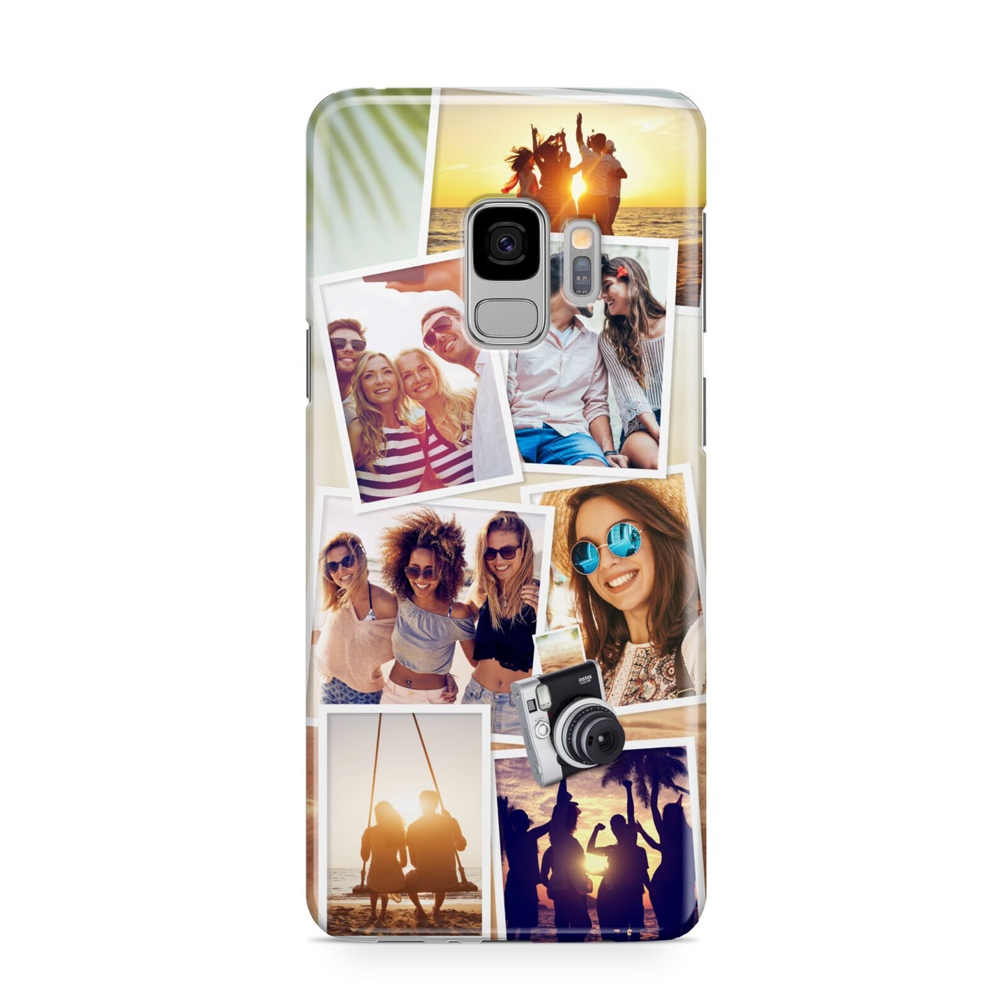 Personalised Summer Holiday Photos Samsung Galaxy S9 Case