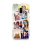 Personalised Summer Holiday Photos Samsung Galaxy S9 Plus Case on Silver phone