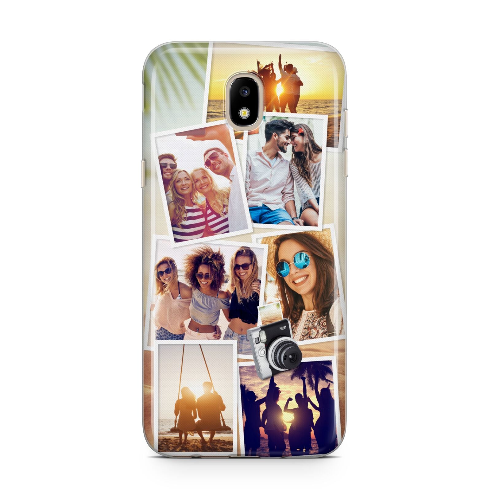 Personalised Summer Holiday Photos Samsung J5 2017 Case
