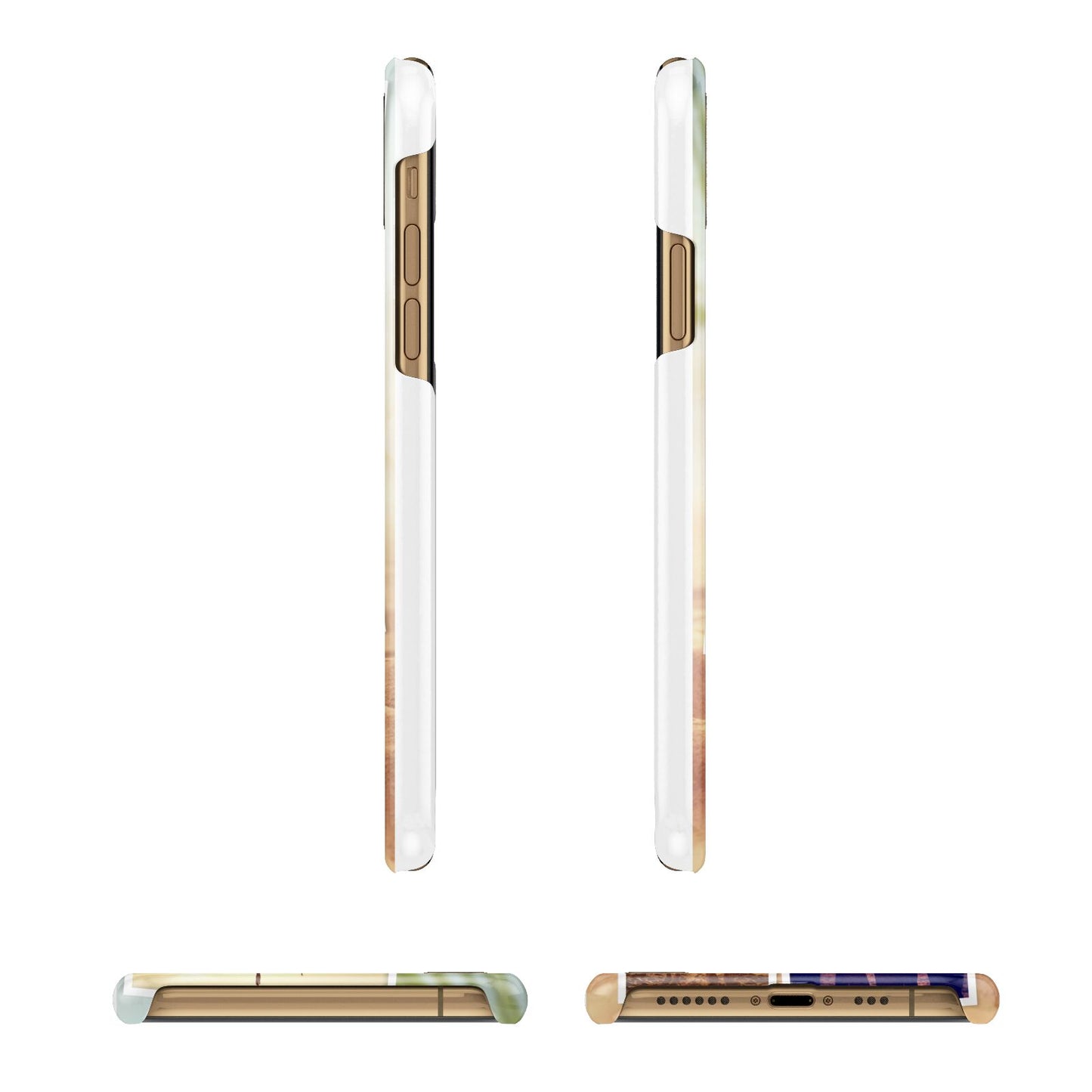 Personalised Summer Holiday Photos iPhone 11 3D Snap Case Angle Images