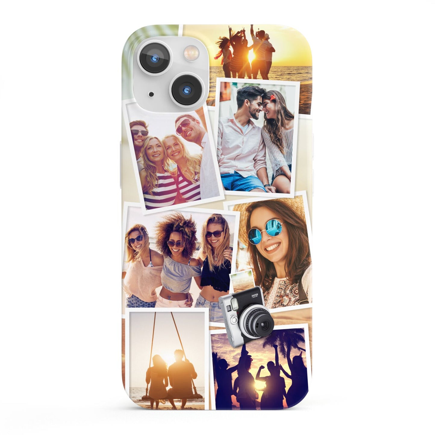 Personalised Summer Holiday Photos iPhone 13 Full Wrap 3D Snap Case