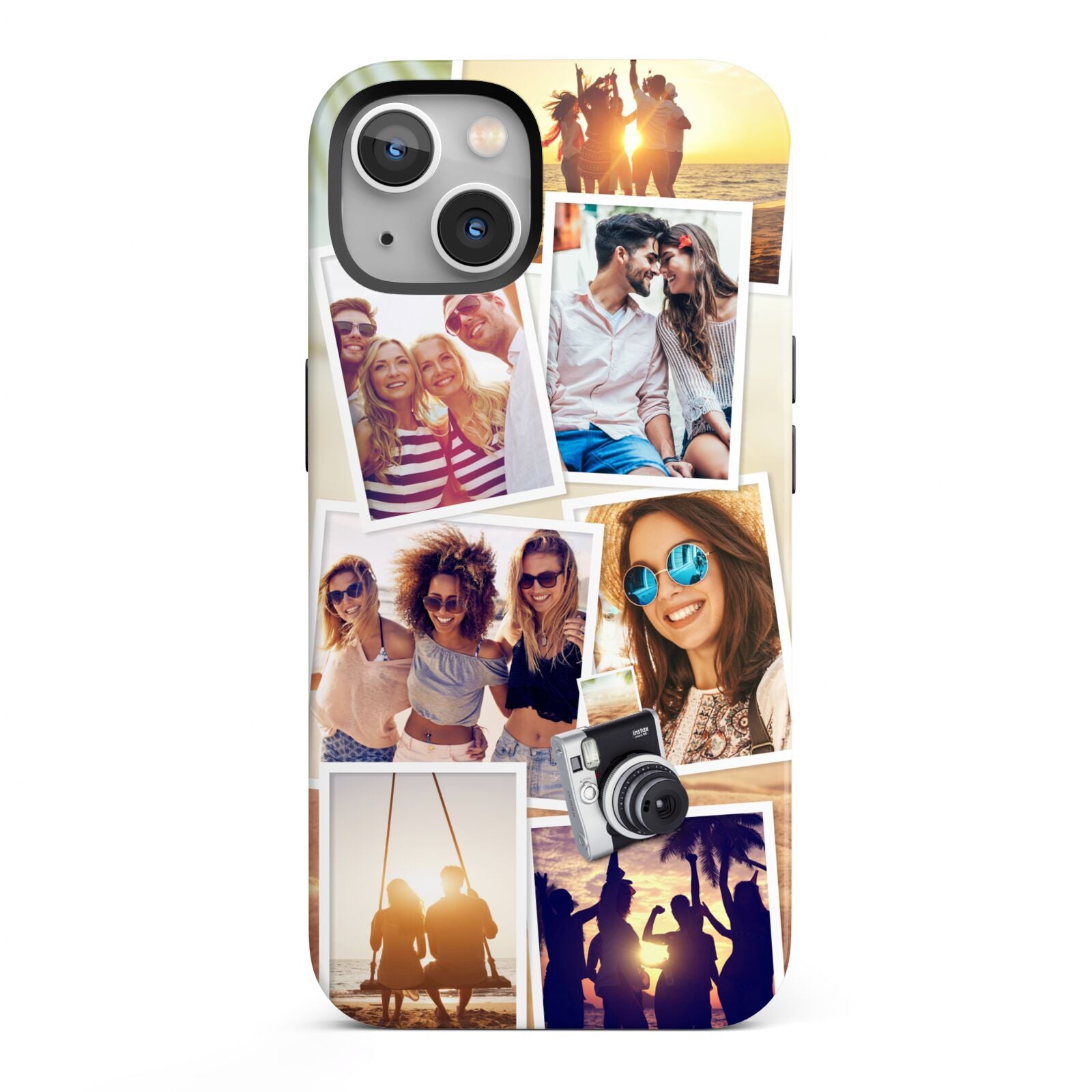 Personalised Summer Holiday Photos iPhone 13 Full Wrap 3D Tough Case