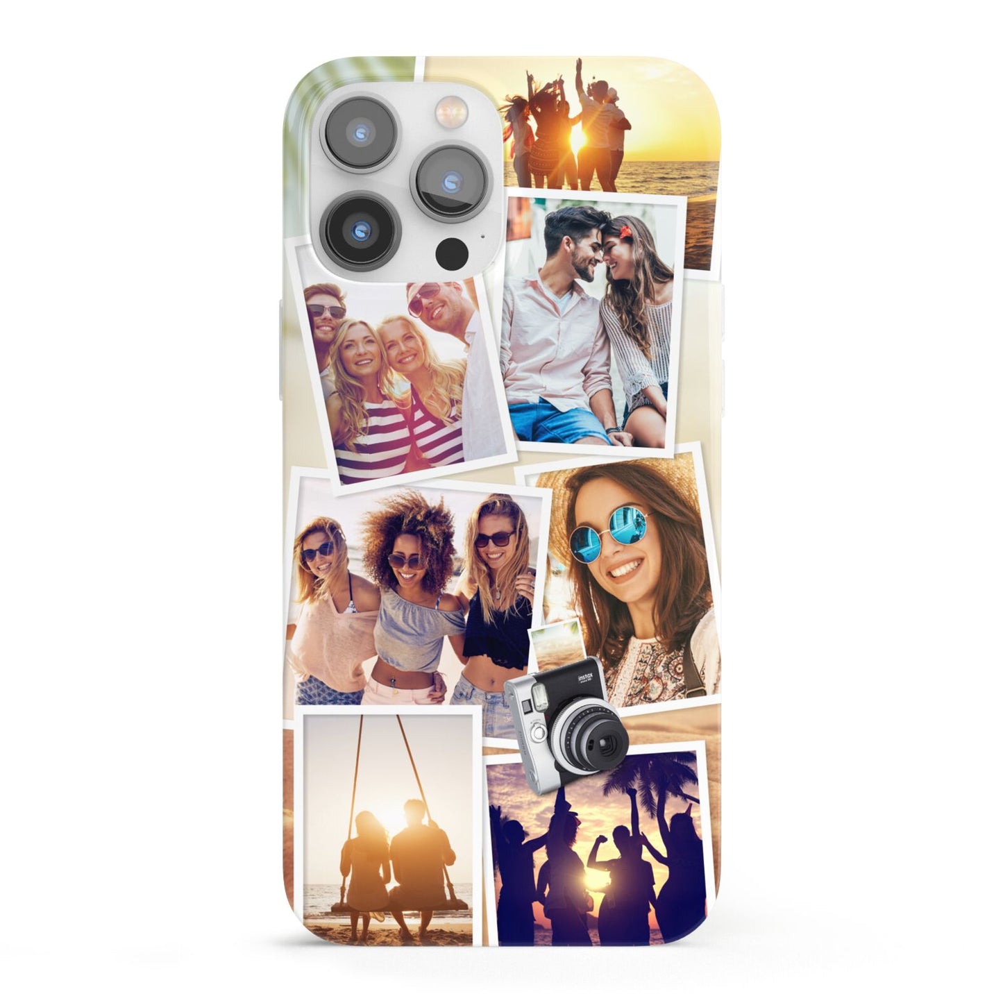 Personalised Summer Holiday Photos iPhone 13 Pro Max Full Wrap 3D Snap Case
