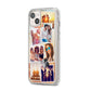 Personalised Summer Holiday Photos iPhone 14 Plus Clear Tough Case Starlight Angled Image