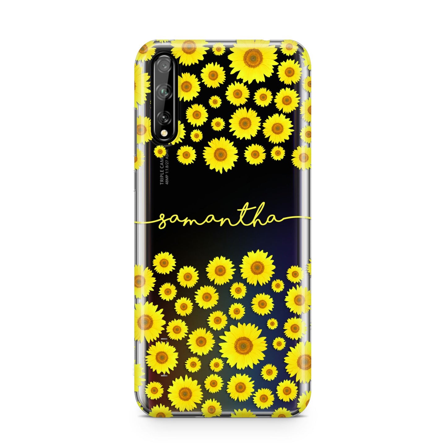 Personalised Sunflower Huawei Enjoy 10s Phone Case