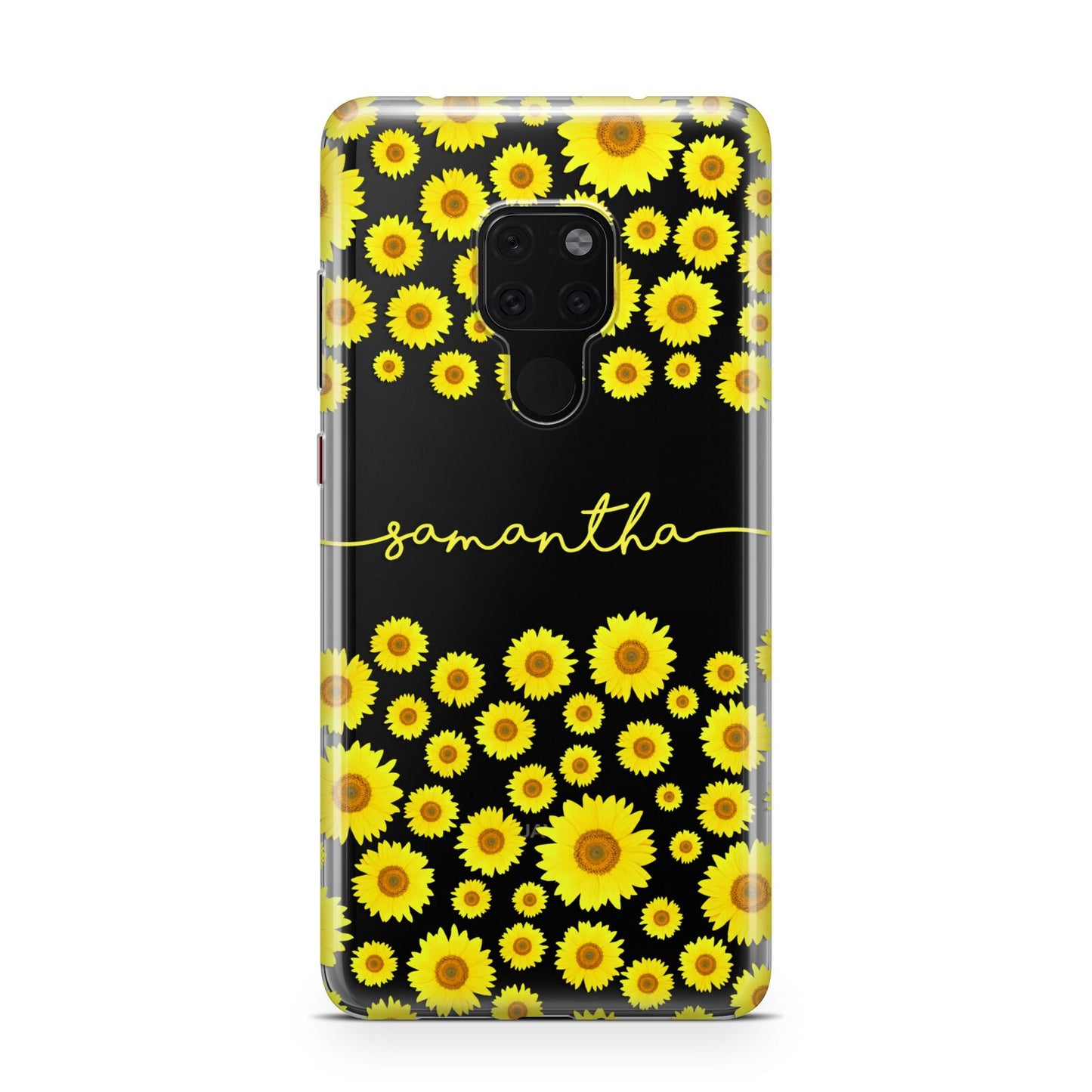 Personalised Sunflower Huawei Mate 20 Phone Case