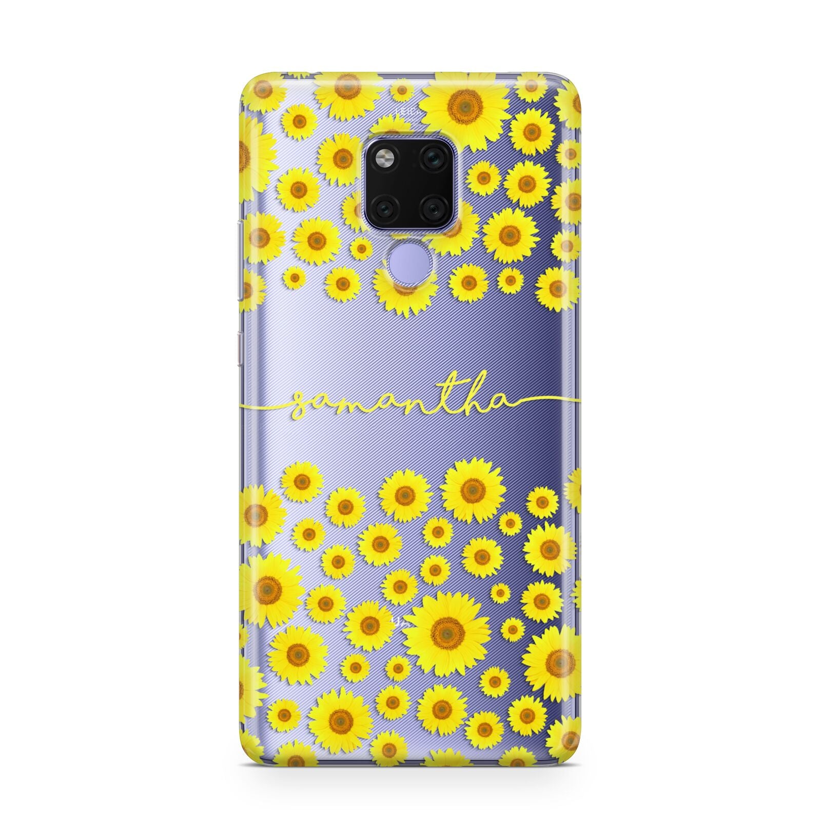 Personalised Sunflower Huawei Mate 20X Phone Case