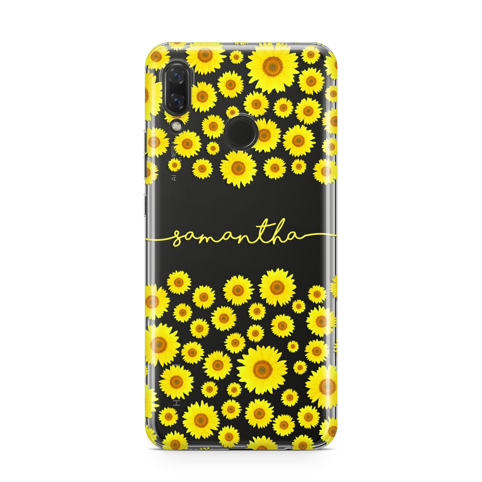 Personalised Sunflower Huawei Nova 3 Phone Case