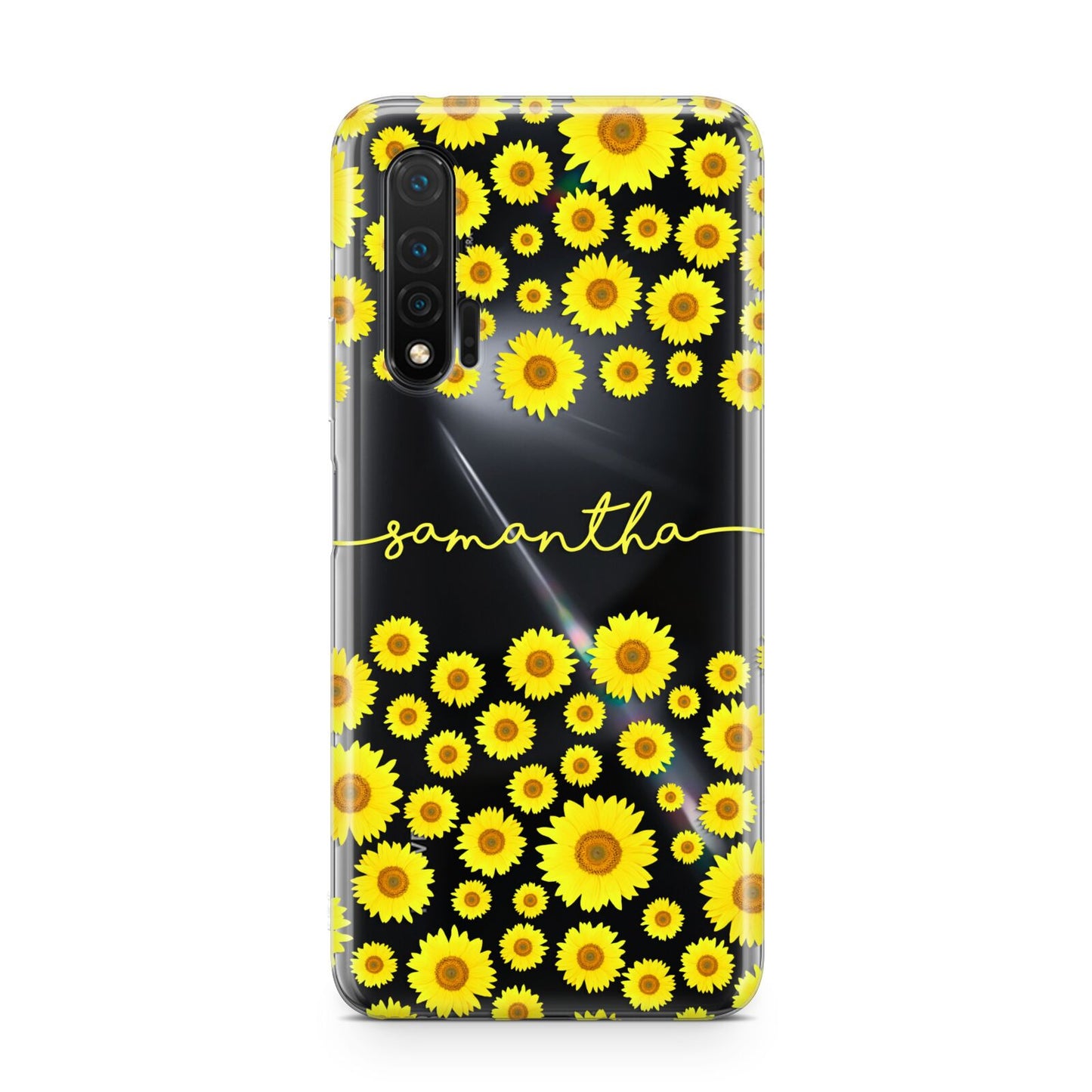 Personalised Sunflower Huawei Nova 6 Phone Case