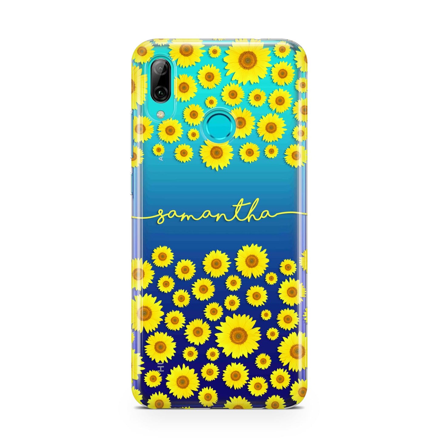 Personalised Sunflower Huawei P Smart 2019 Case