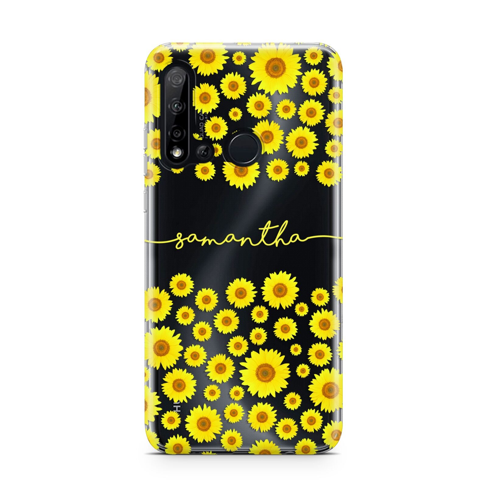 Personalised Sunflower Huawei P20 Lite 5G Phone Case