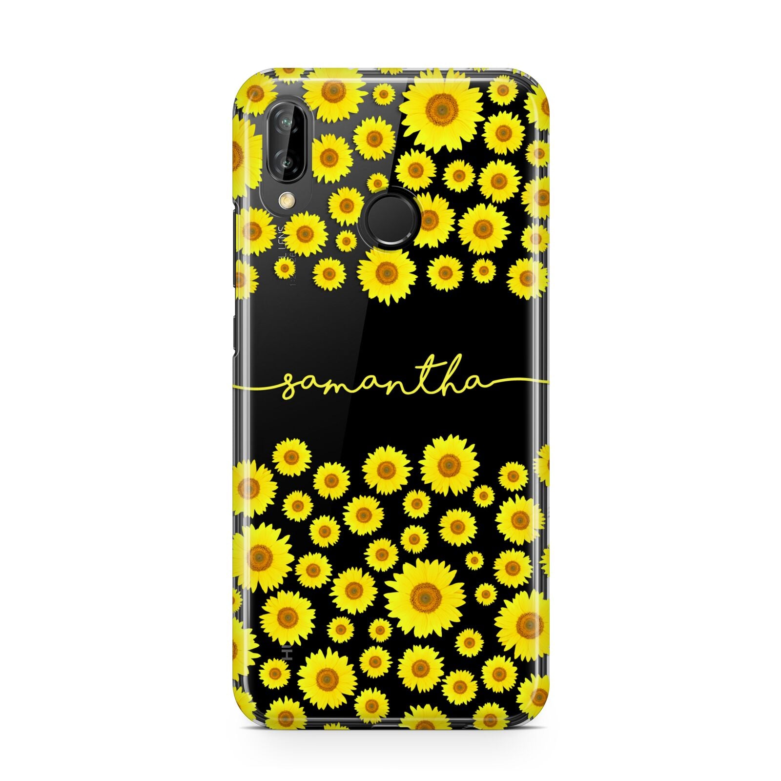 Personalised Sunflower Huawei P20 Lite Phone Case