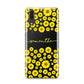 Personalised Sunflower Huawei P20 Phone Case
