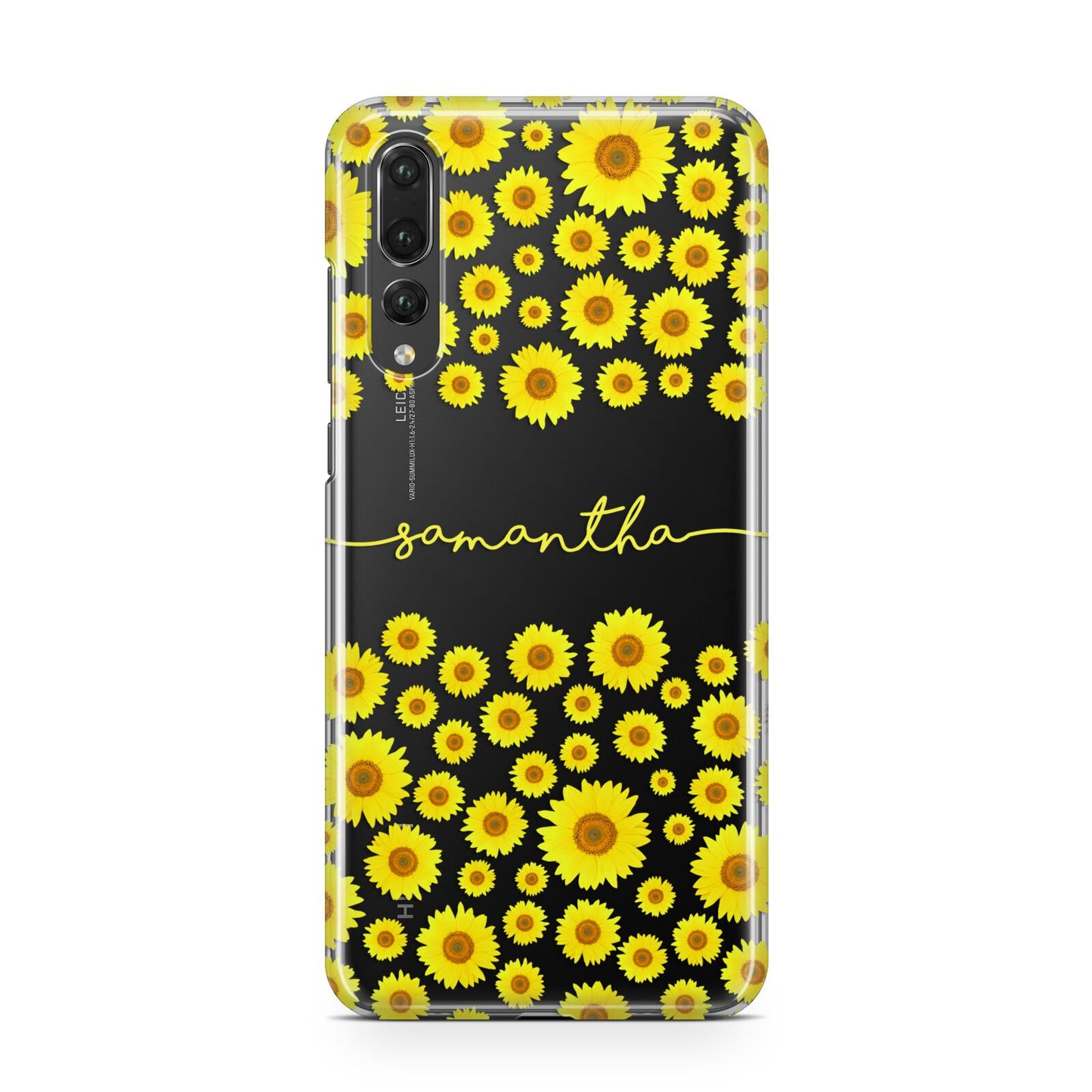 Personalised Sunflower Huawei P20 Pro Phone Case