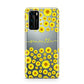 Personalised Sunflower Huawei P40 Phone Case