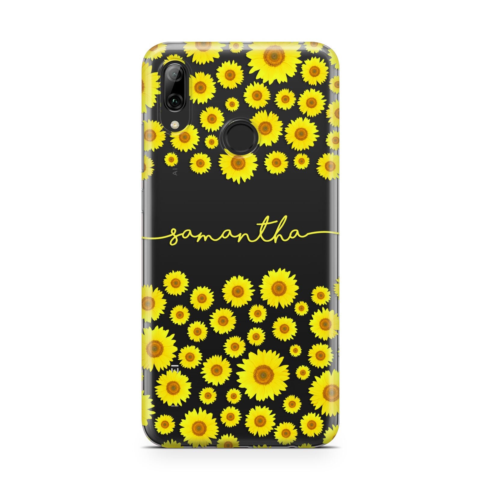 Personalised Sunflower Huawei Y7 2019