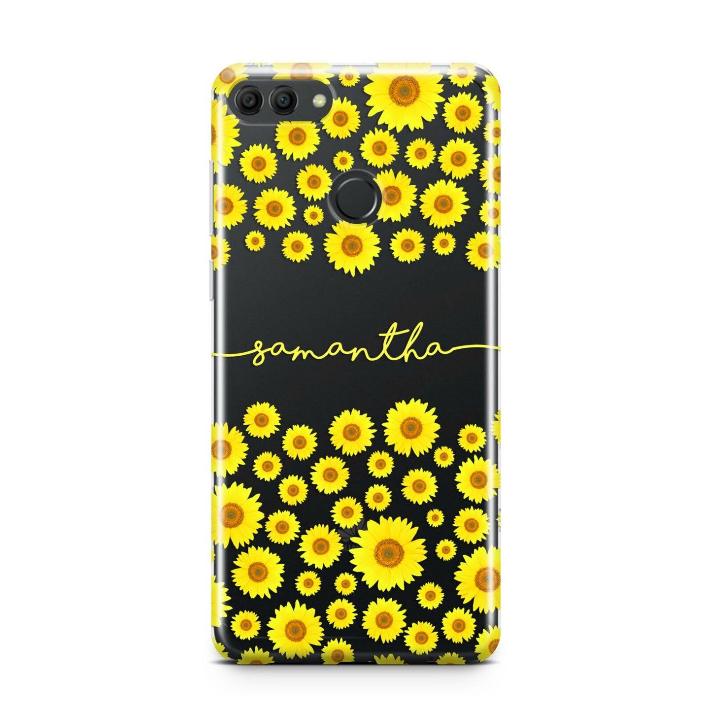 Personalised Sunflower Huawei Y9 2018
