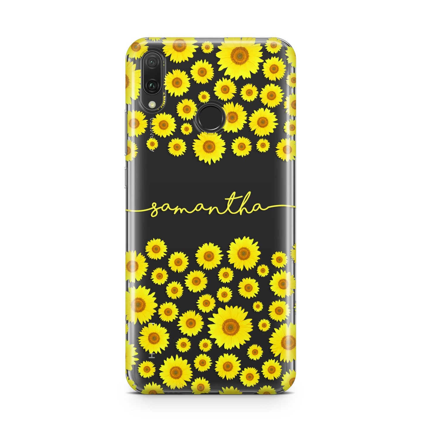 Personalised Sunflower Huawei Y9 2019