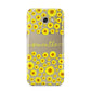 Personalised Sunflower Samsung Galaxy A5 2017 Case on gold phone