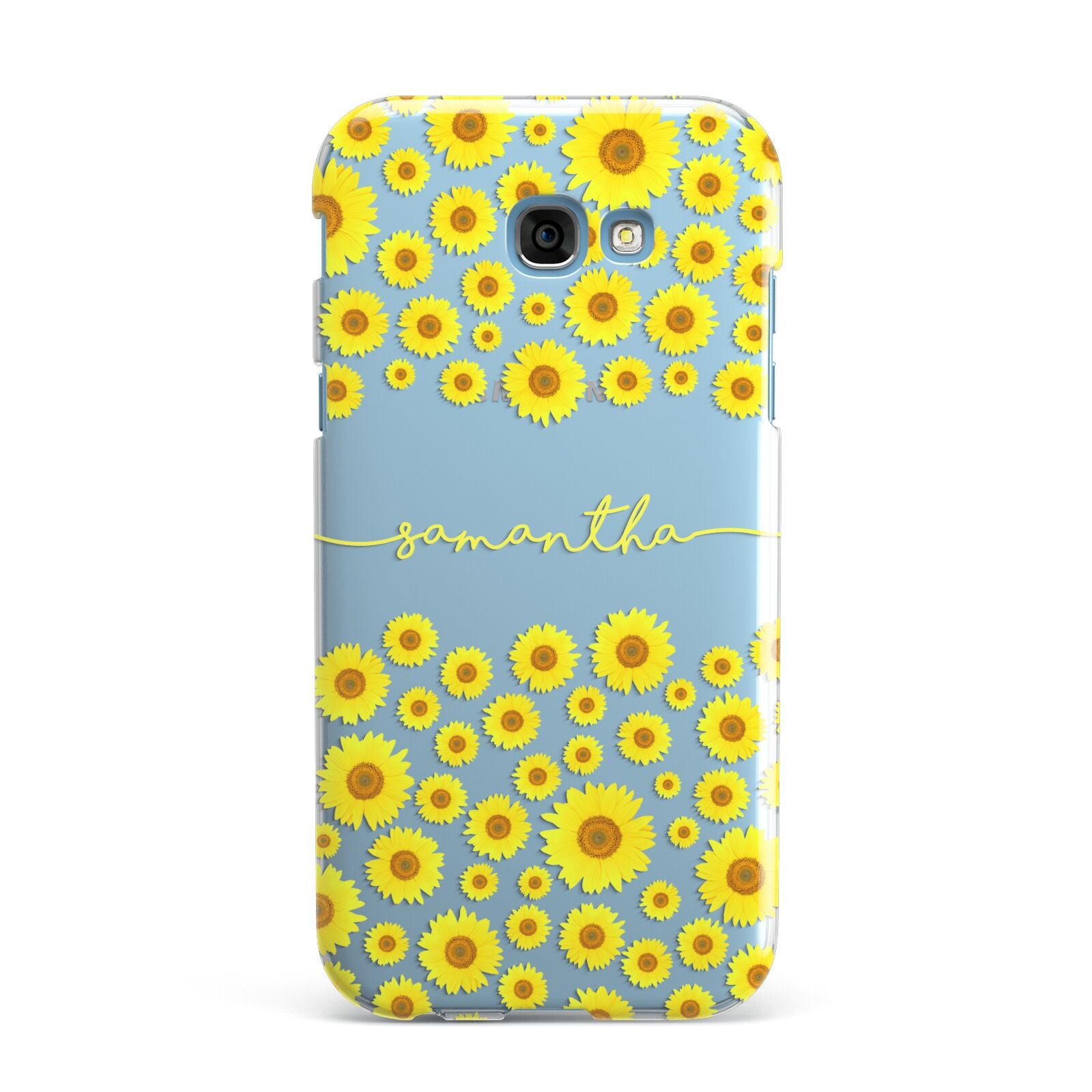 Personalised Sunflower Samsung Galaxy A7 2017 Case