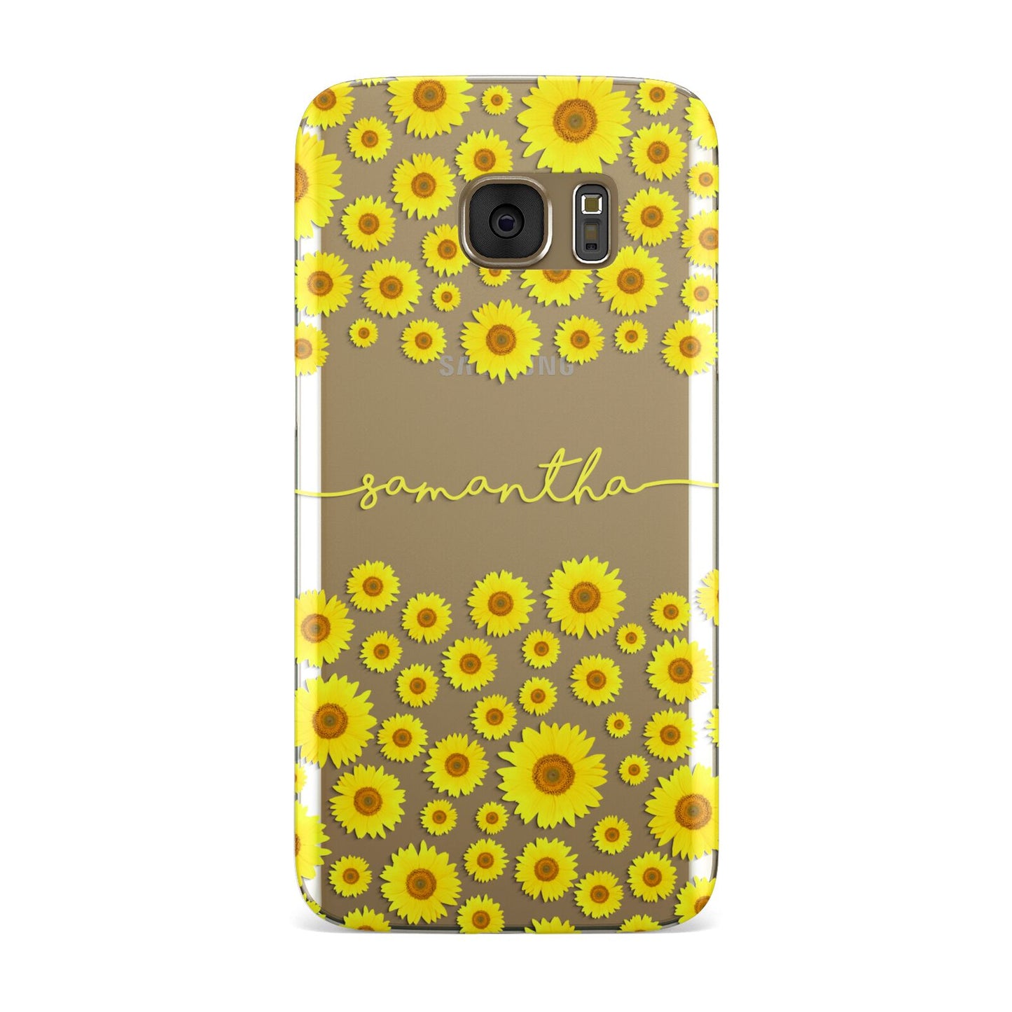 Personalised Sunflower Samsung Galaxy Case
