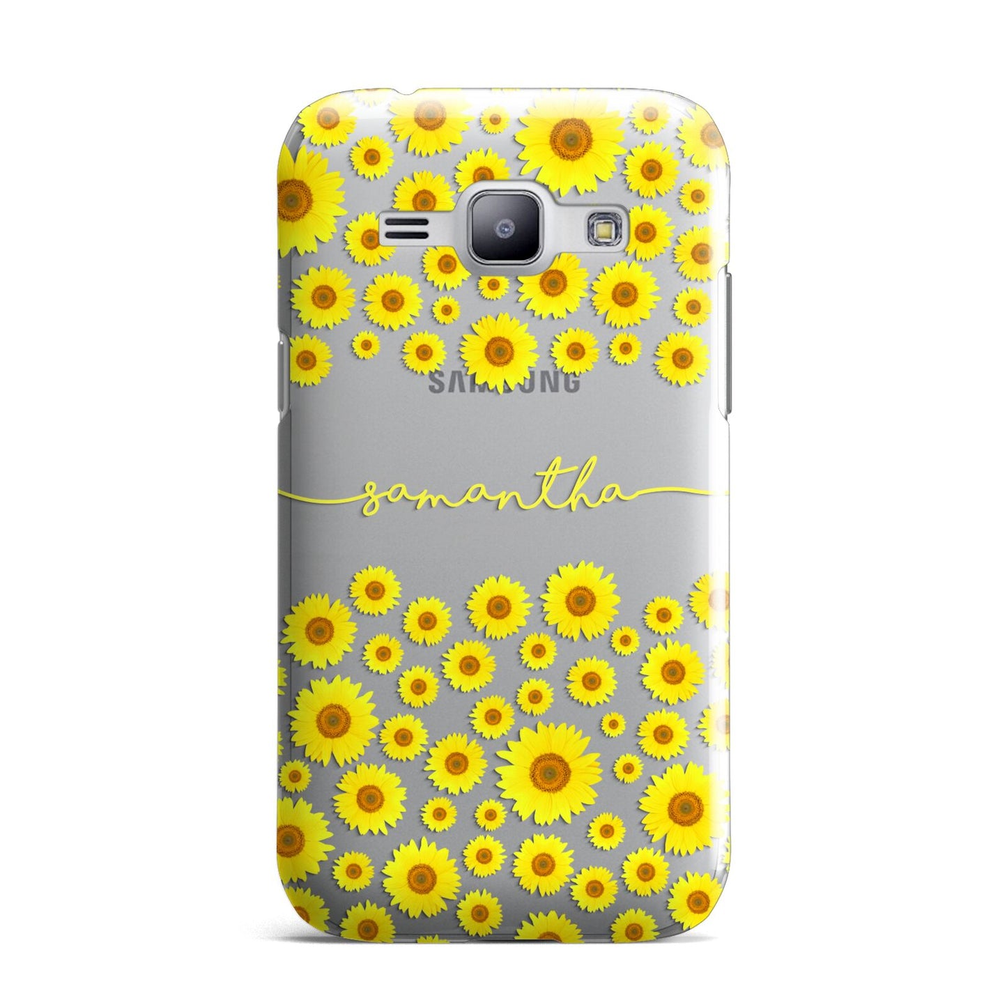 Personalised Sunflower Samsung Galaxy J1 2015 Case