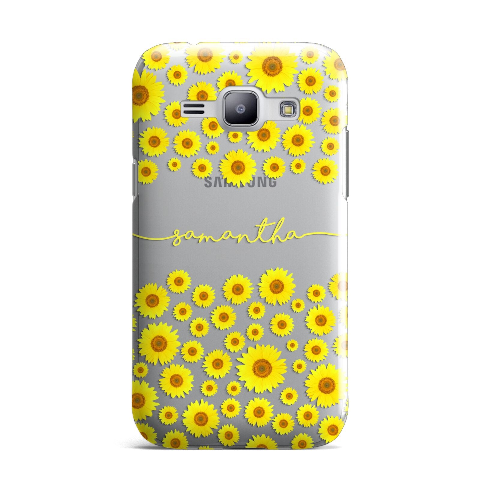 Personalised Sunflower Samsung Galaxy J1 2015 Case