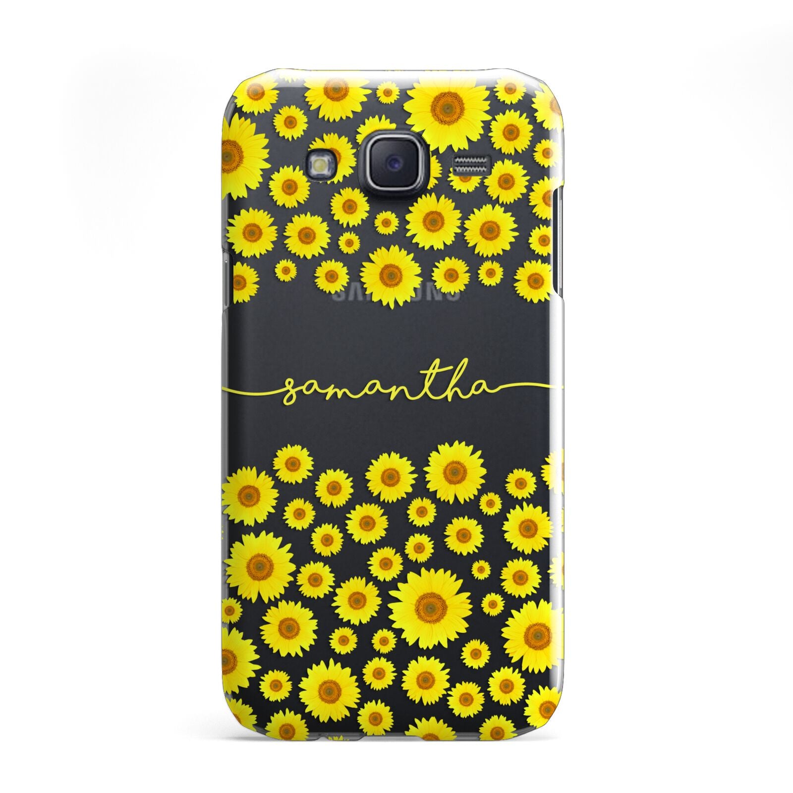 Personalised Sunflower Samsung Galaxy J5 Case