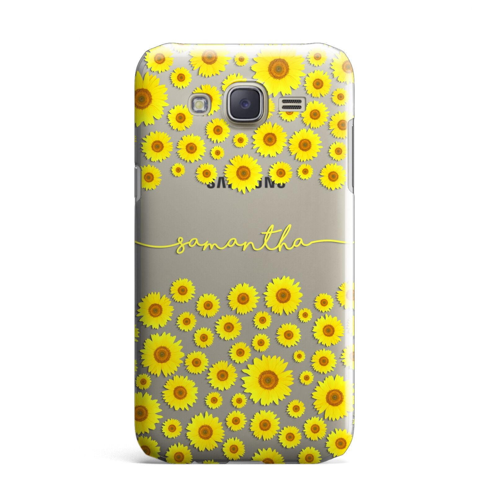Personalised Sunflower Samsung Galaxy J7 Case