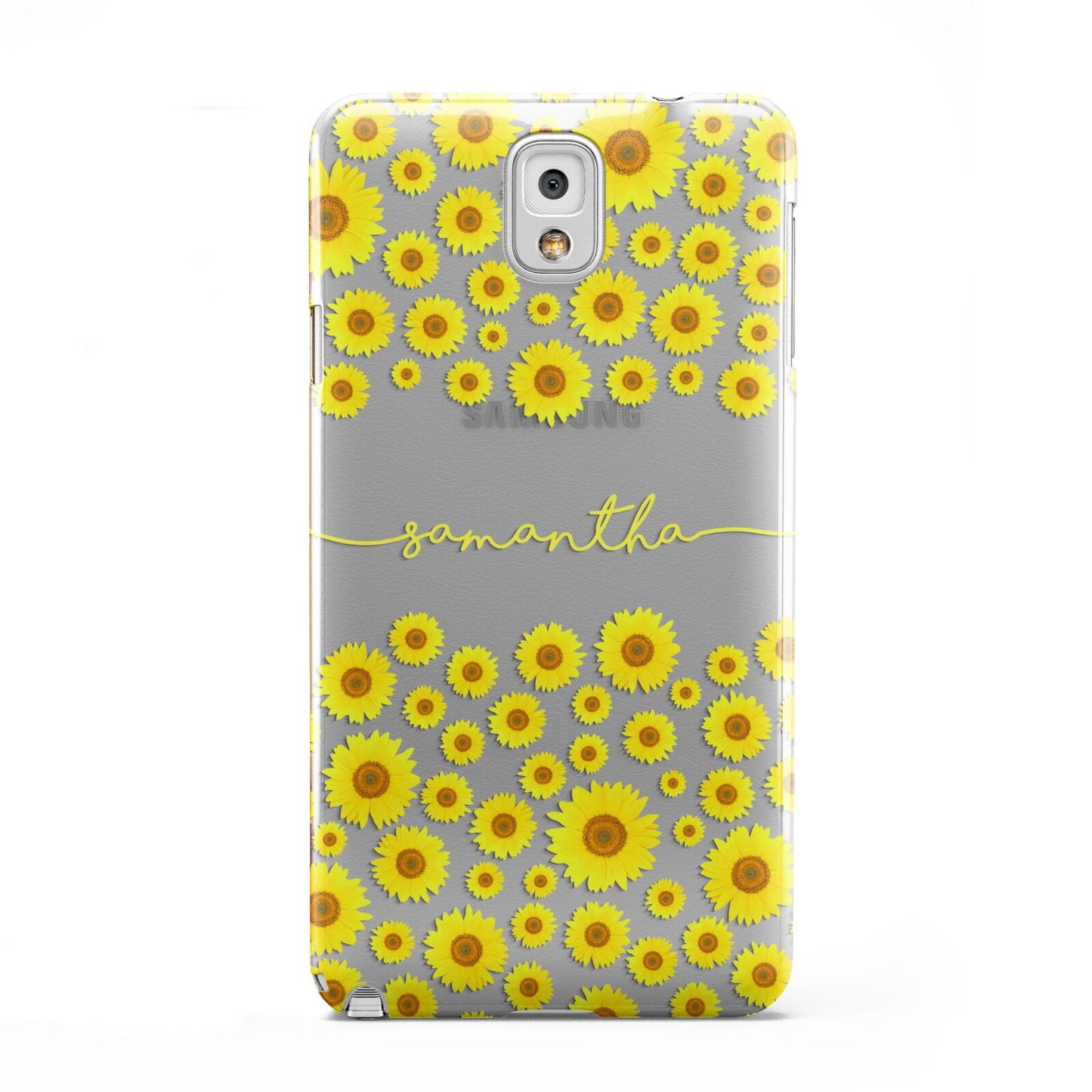 Personalised Sunflower Samsung Galaxy Note 3 Case