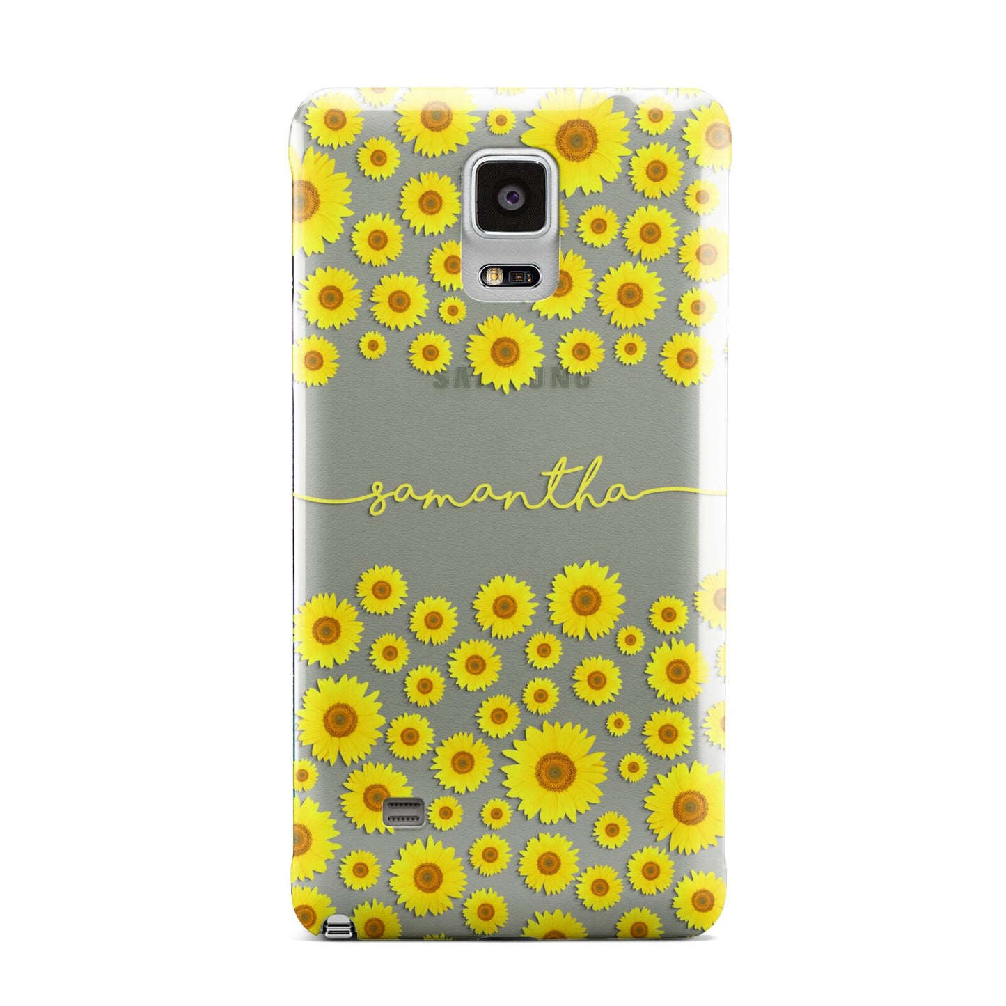 Personalised Sunflower Samsung Galaxy Note 4 Case