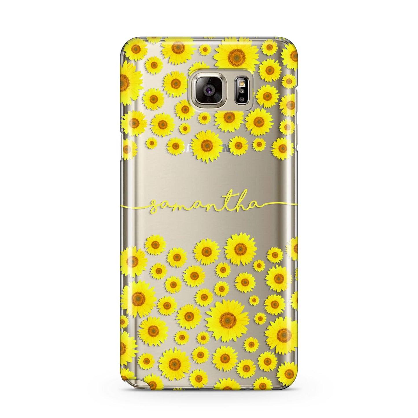 Personalised Sunflower Samsung Galaxy Note 5 Case