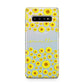 Personalised Sunflower Samsung Galaxy S10 Plus Case