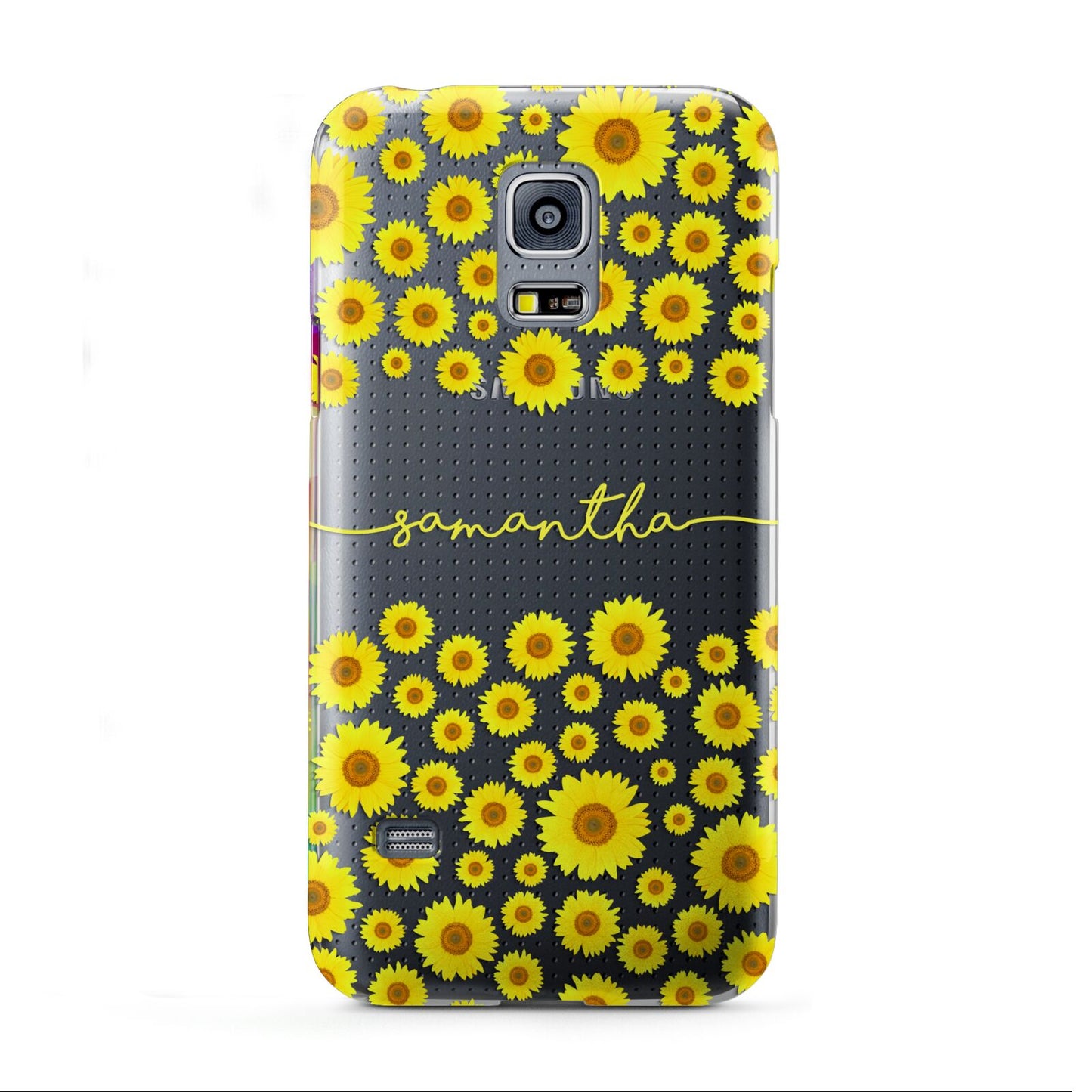 Personalised Sunflower Samsung Galaxy S5 Mini Case