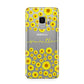Personalised Sunflower Samsung Galaxy S9 Case