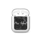 Personalised Surname Marble AirPods Case
