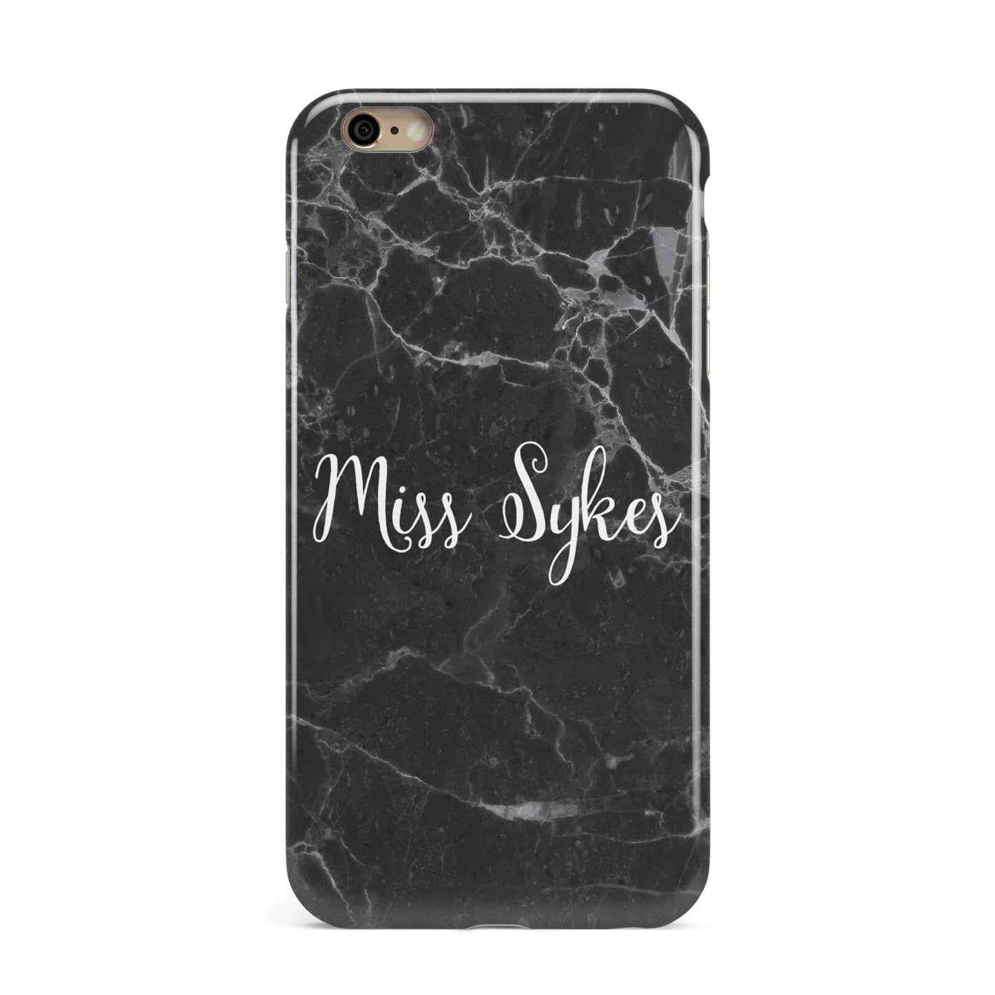 Personalised Surname Marble Apple iPhone 6 Plus 3D Tough Case