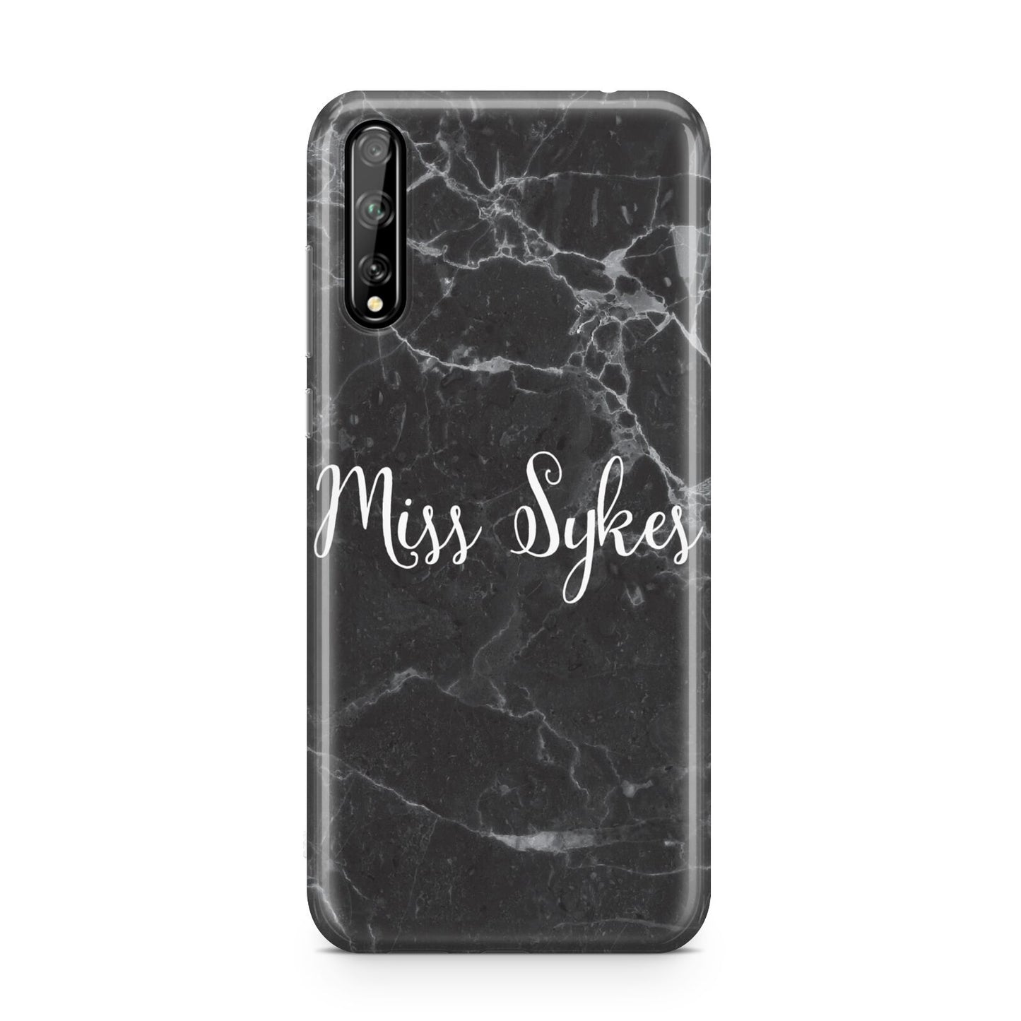 Personalised Surname Marble Huawei Enjoy 10s Phone Case