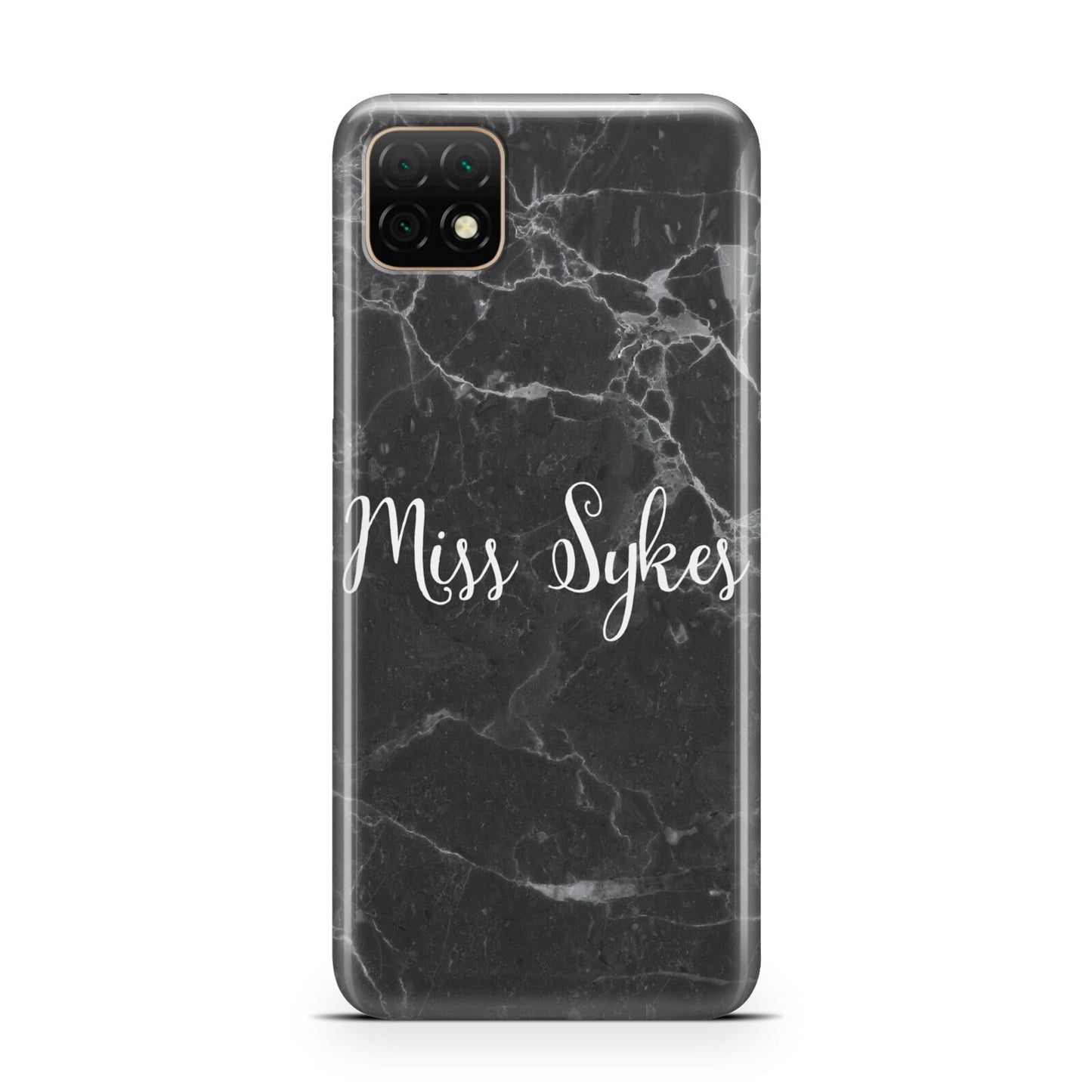 Personalised Surname Marble Huawei Enjoy 20 Phone Case
