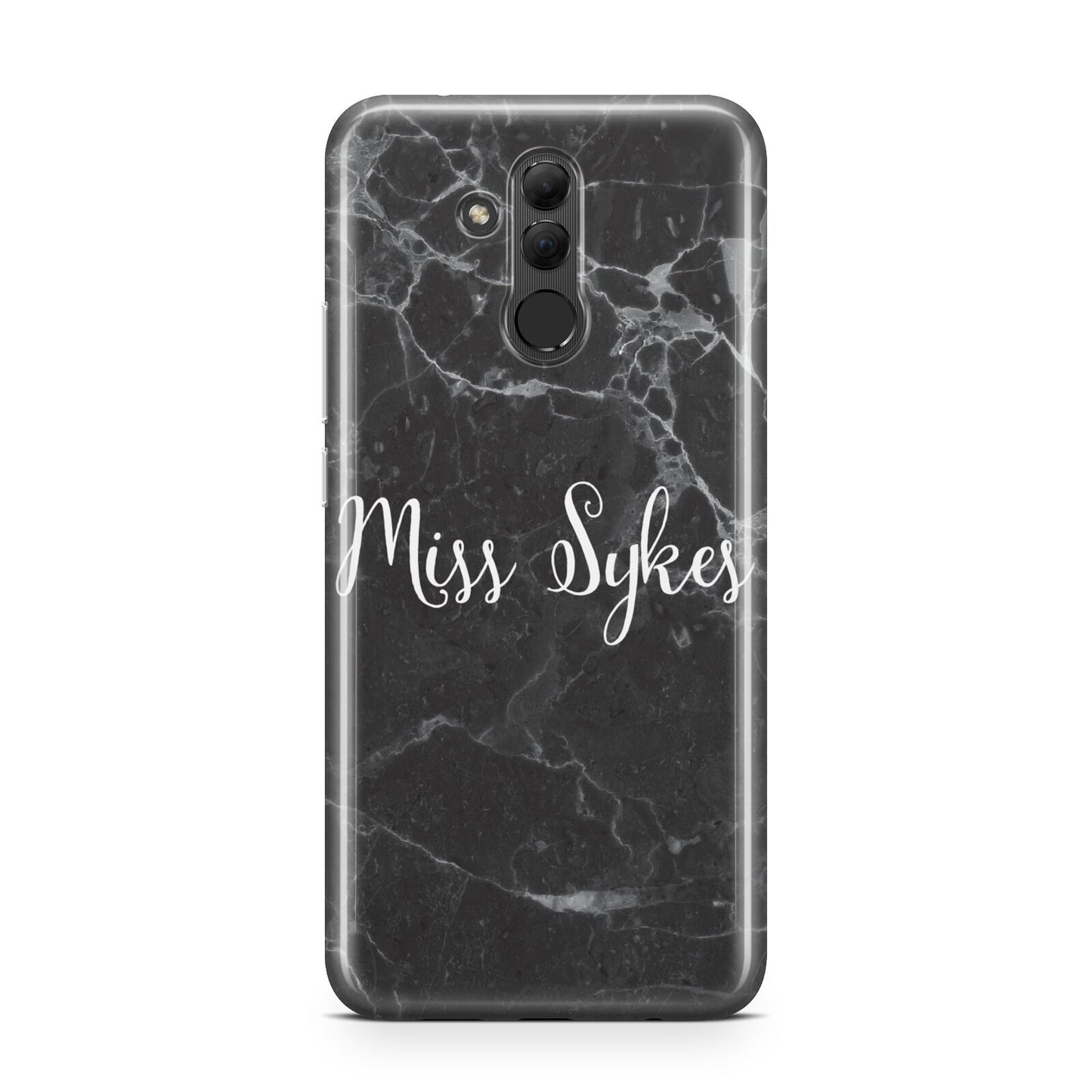 Personalised Surname Marble Huawei Mate 20 Lite