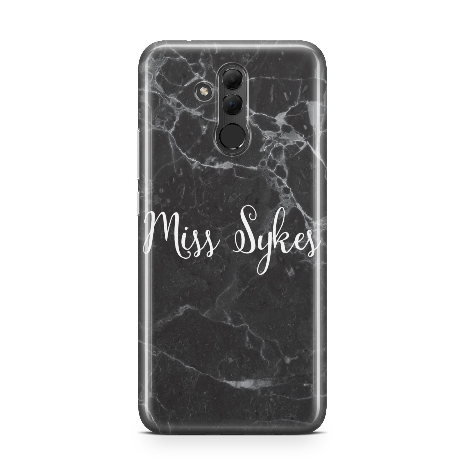 Personalised Surname Marble Huawei Mate 20 Lite