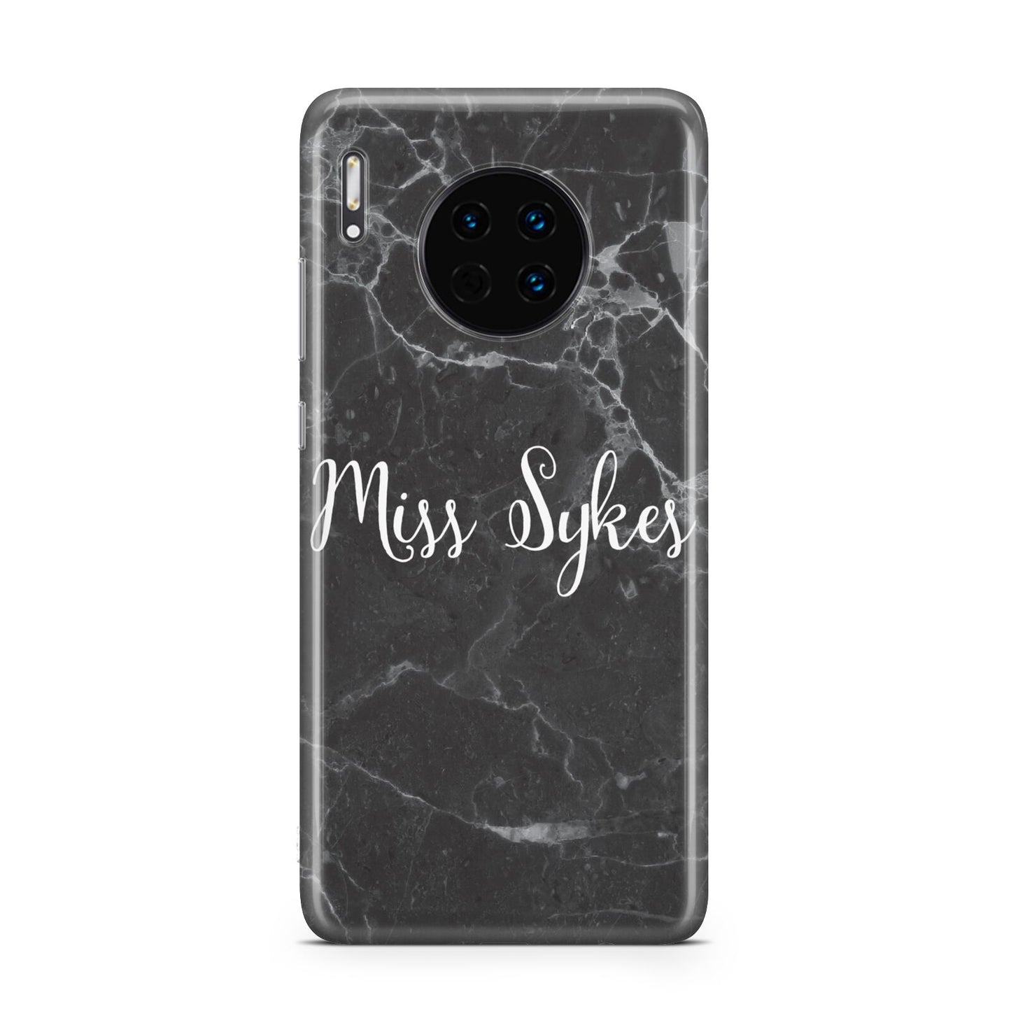 Personalised Surname Marble Huawei Mate 30