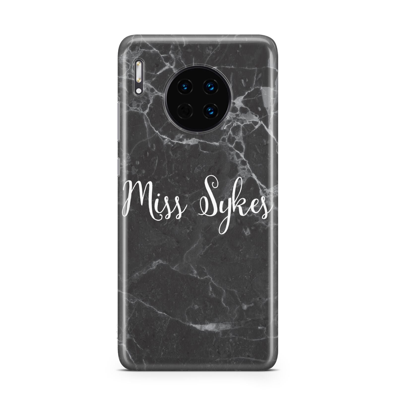 Personalised Surname Marble Huawei Mate 30