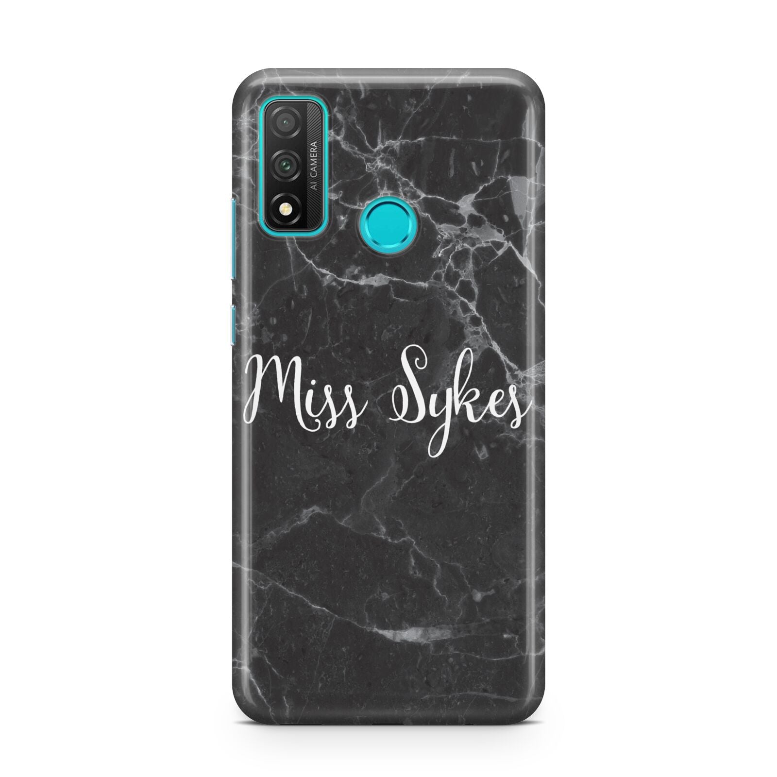 Personalised Surname Marble Huawei P Smart 2020