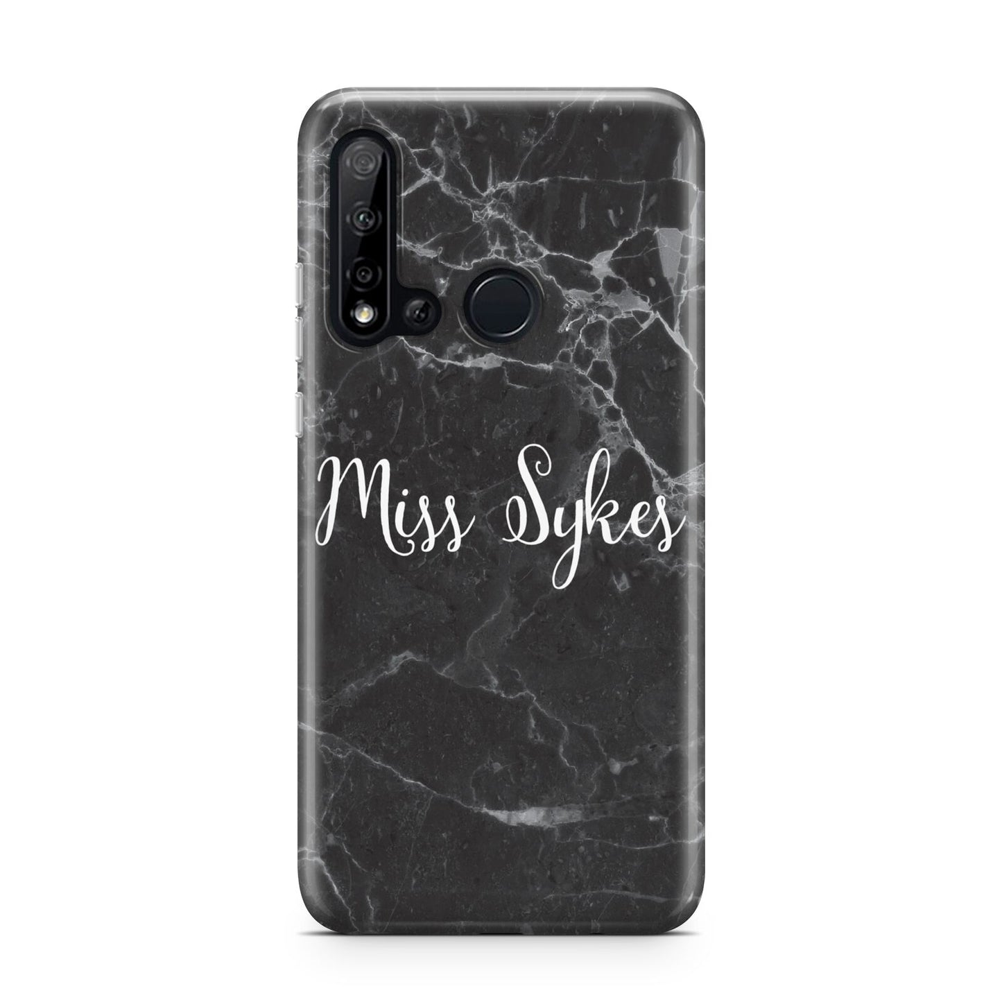 Personalised Surname Marble Huawei P20 Lite 5G Phone Case